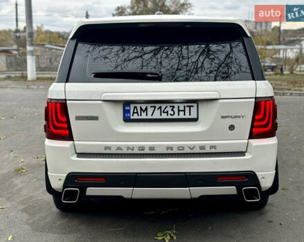 Білий Ленд Ровер Range Rover Sport, об'ємом двигуна 3 л та пробігом 208 тис. км за 15900 $, фото 6 на Automoto.ua