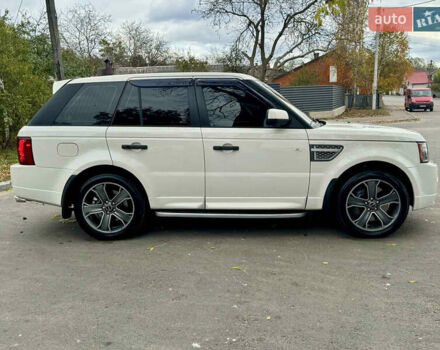 Білий Ленд Ровер Range Rover Sport, об'ємом двигуна 3 л та пробігом 208 тис. км за 15900 $, фото 9 на Automoto.ua