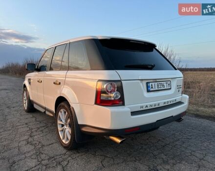 Білий Ленд Ровер Range Rover Sport, об'ємом двигуна 5 л та пробігом 171 тис. км за 16000 $, фото 13 на Automoto.ua