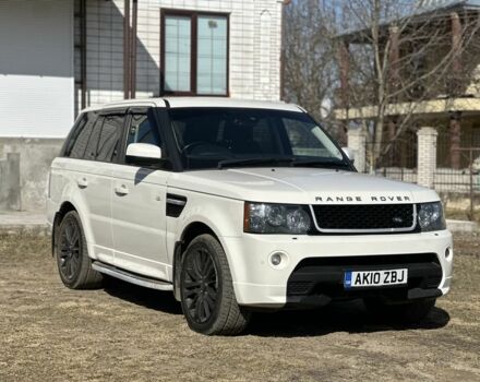 Білий Ленд Ровер Range Rover Sport, об'ємом двигуна 3 л та пробігом 168 тис. км за 8800 $, фото 3 на Automoto.ua