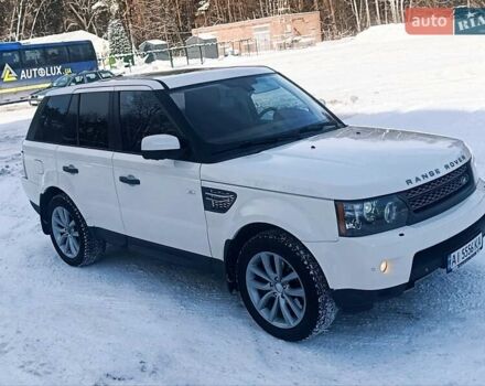 Білий Ленд Ровер Range Rover Sport, об'ємом двигуна 5 л та пробігом 179 тис. км за 14800 $, фото 21 на Automoto.ua