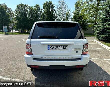 Білий Ленд Ровер Range Rover Sport, об'ємом двигуна 5 л та пробігом 145 тис. км за 16500 $, фото 4 на Automoto.ua