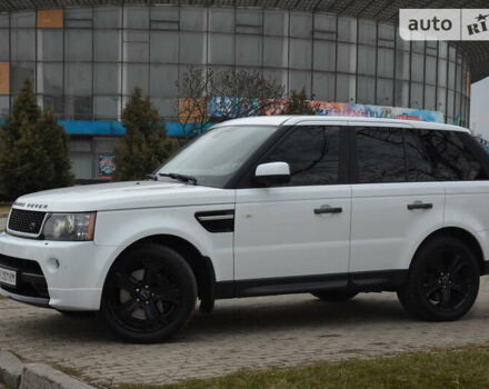 Білий Ленд Ровер Range Rover Sport, об'ємом двигуна 5 л та пробігом 209 тис. км за 13600 $, фото 8 на Automoto.ua