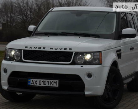 Білий Ленд Ровер Range Rover Sport, об'ємом двигуна 5 л та пробігом 209 тис. км за 13500 $, фото 3 на Automoto.ua