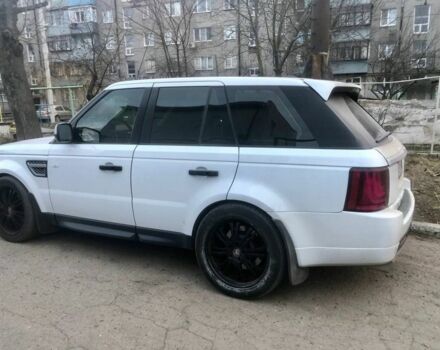 Білий Ленд Ровер Range Rover Sport, об'ємом двигуна 5 л та пробігом 200 тис. км за 12000 $, фото 7 на Automoto.ua