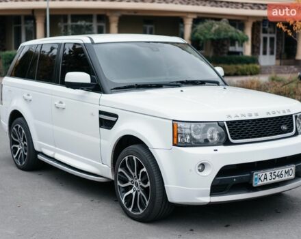 Білий Ленд Ровер Range Rover Sport, об'ємом двигуна 5 л та пробігом 148 тис. км за 15500 $, фото 4 на Automoto.ua