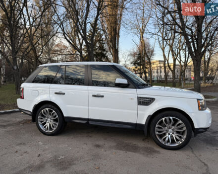 Білий Ленд Ровер Range Rover Sport, об'ємом двигуна 5 л та пробігом 156 тис. км за 14000 $, фото 5 на Automoto.ua