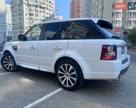 Білий Ленд Ровер Range Rover Sport, об'ємом двигуна 5 л та пробігом 120 тис. км за 17200 $, фото 2 на Automoto.ua