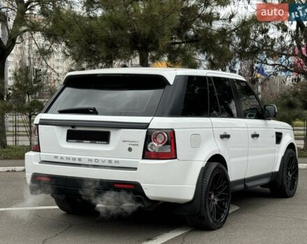 Білий Ленд Ровер Range Rover Sport, об'ємом двигуна 5 л та пробігом 212 тис. км за 12999 $, фото 6 на Automoto.ua