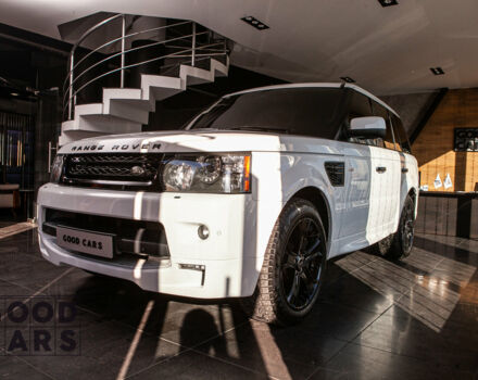 Білий Ленд Ровер Range Rover Sport, об'ємом двигуна 5 л та пробігом 93 тис. км за 24900 $, фото 2 на Automoto.ua