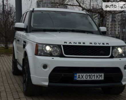 Білий Ленд Ровер Range Rover Sport, об'ємом двигуна 5 л та пробігом 209 тис. км за 13500 $, фото 25 на Automoto.ua