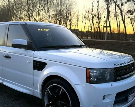 Белый Ленд Ровер Рендж Ровер Спорт, объемом двигателя 5 л и пробегом 147 тыс. км за 16500 $, фото 1 на Automoto.ua