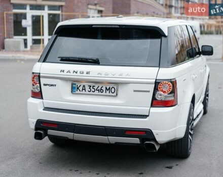Білий Ленд Ровер Range Rover Sport, об'ємом двигуна 5 л та пробігом 148 тис. км за 15500 $, фото 15 на Automoto.ua