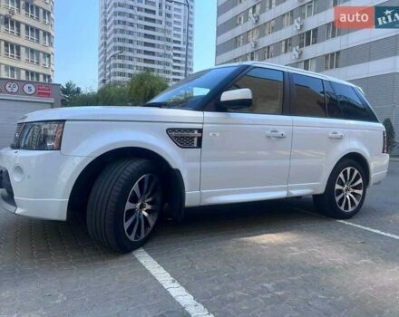 Білий Ленд Ровер Range Rover Sport, об'ємом двигуна 5 л та пробігом 120 тис. км за 17200 $, фото 1 на Automoto.ua