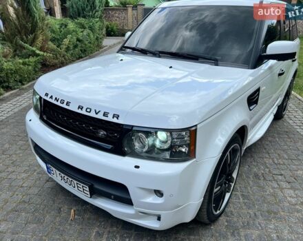 Білий Ленд Ровер Range Rover Sport, об'ємом двигуна 5 л та пробігом 150 тис. км за 14000 $, фото 12 на Automoto.ua