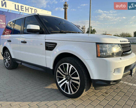 Белый Ленд Ровер Рендж Ровер Спорт, объемом двигателя 3 л и пробегом 284 тыс. км за 19500 $, фото 2 на Automoto.ua
