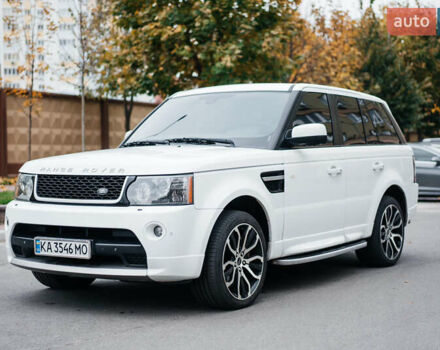 Білий Ленд Ровер Range Rover Sport, об'ємом двигуна 5 л та пробігом 147 тис. км за 15100 $, фото 2 на Automoto.ua