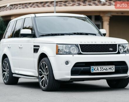 Білий Ленд Ровер Range Rover Sport, об'ємом двигуна 5 л та пробігом 157 тис. км за 12500 $, фото 9 на Automoto.ua