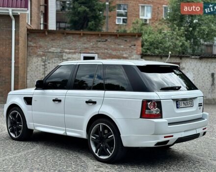Білий Ленд Ровер Range Rover Sport, об'ємом двигуна 5 л та пробігом 149 тис. км за 14999 $, фото 5 на Automoto.ua