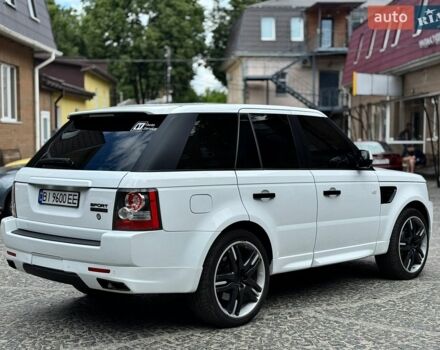 Білий Ленд Ровер Range Rover Sport, об'ємом двигуна 5 л та пробігом 149 тис. км за 14999 $, фото 4 на Automoto.ua