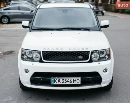 Білий Ленд Ровер Range Rover Sport, об'ємом двигуна 5 л та пробігом 157 тис. км за 12500 $, фото 12 на Automoto.ua