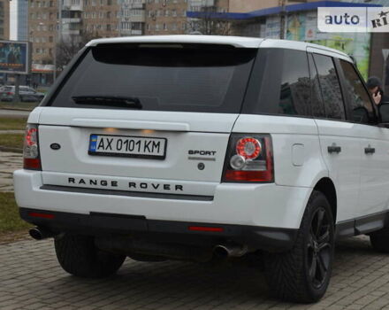 Білий Ленд Ровер Range Rover Sport, об'ємом двигуна 5 л та пробігом 209 тис. км за 13500 $, фото 16 на Automoto.ua