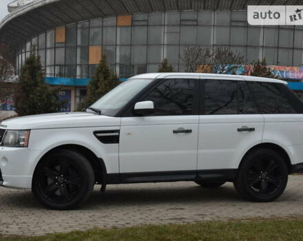 Білий Ленд Ровер Range Rover Sport, об'ємом двигуна 5 л та пробігом 209 тис. км за 13500 $, фото 9 на Automoto.ua