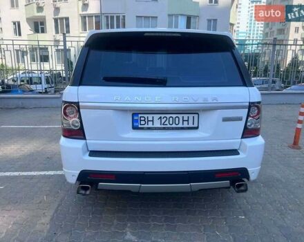 Білий Ленд Ровер Range Rover Sport, об'ємом двигуна 5 л та пробігом 120 тис. км за 17200 $, фото 3 на Automoto.ua