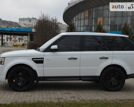 Білий Ленд Ровер Range Rover Sport, об'ємом двигуна 5 л та пробігом 209 тис. км за 13500 $, фото 10 на Automoto.ua