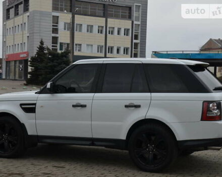 Білий Ленд Ровер Range Rover Sport, об'ємом двигуна 5 л та пробігом 209 тис. км за 13700 $, фото 11 на Automoto.ua