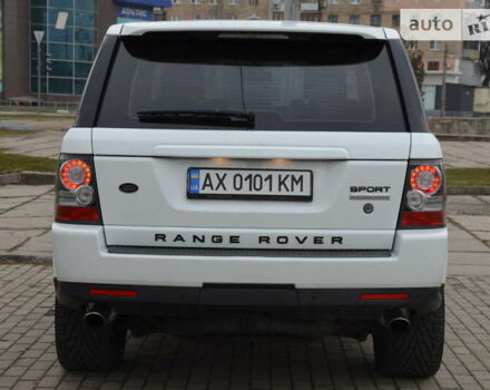 Білий Ленд Ровер Range Rover Sport, об'ємом двигуна 5 л та пробігом 209 тис. км за 13600 $, фото 15 на Automoto.ua