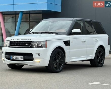 Білий Ленд Ровер Range Rover Sport, об'ємом двигуна 5 л та пробігом 181 тис. км за 12700 $, фото 2 на Automoto.ua