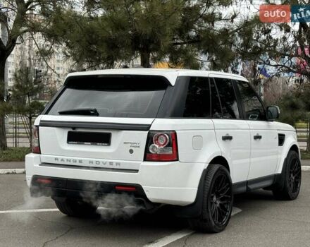 Белый Ленд Ровер Рендж Ровер Спорт, объемом двигателя 5 л и пробегом 212 тыс. км за 18900 $, фото 6 на Automoto.ua