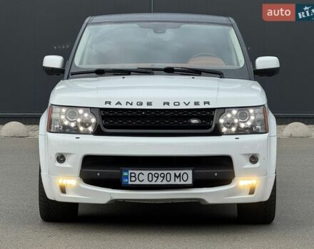 Білий Ленд Ровер Range Rover Sport, об'ємом двигуна 5 л та пробігом 181 тис. км за 14900 $, фото 10 на Automoto.ua