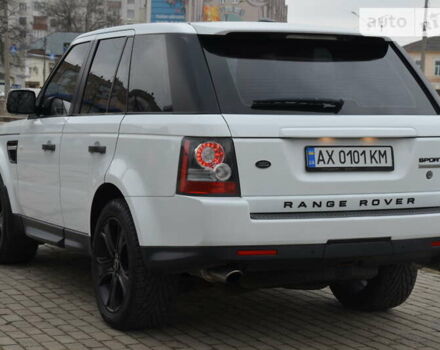 Білий Ленд Ровер Range Rover Sport, об'ємом двигуна 5 л та пробігом 209 тис. км за 13500 $, фото 14 на Automoto.ua