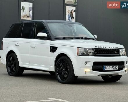 Білий Ленд Ровер Range Rover Sport, об'ємом двигуна 5 л та пробігом 181 тис. км за 14900 $, фото 3 на Automoto.ua