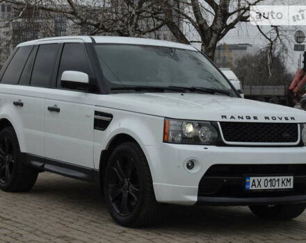 Білий Ленд Ровер Range Rover Sport, об'ємом двигуна 5 л та пробігом 209 тис. км за 13600 $, фото 23 на Automoto.ua