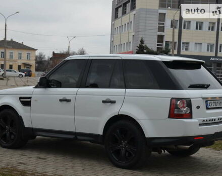 Білий Ленд Ровер Range Rover Sport, об'ємом двигуна 5 л та пробігом 209 тис. км за 13600 $, фото 12 на Automoto.ua