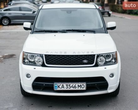 Білий Ленд Ровер Range Rover Sport, об'ємом двигуна 5 л та пробігом 148 тис. км за 15500 $, фото 17 на Automoto.ua