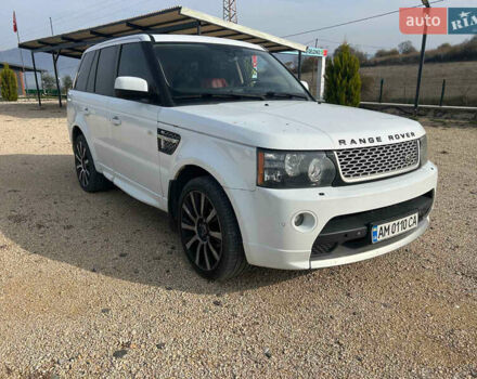 Белый Ленд Ровер Рендж Ровер Спорт, объемом двигателя 3 л и пробегом 380 тыс. км за 16700 $, фото 2 на Automoto.ua