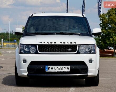 Білий Ленд Ровер Range Rover Sport, об'ємом двигуна 5 л та пробігом 193 тис. км за 17500 $, фото 9 на Automoto.ua