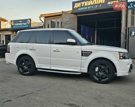 Белый Ленд Ровер Рендж Ровер Спорт, объемом двигателя 5 л и пробегом 160 тыс. км за 17000 $, фото 1 на Automoto.ua