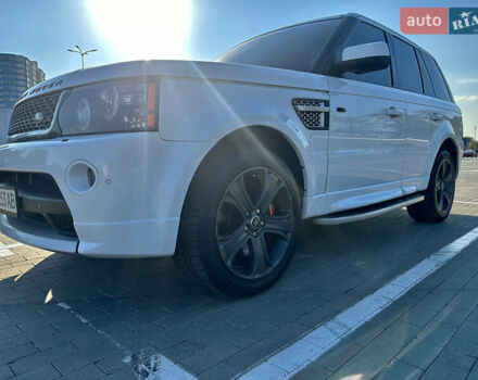 Білий Ленд Ровер Range Rover Sport, об'ємом двигуна 5 л та пробігом 132 тис. км за 18500 $, фото 5 на Automoto.ua