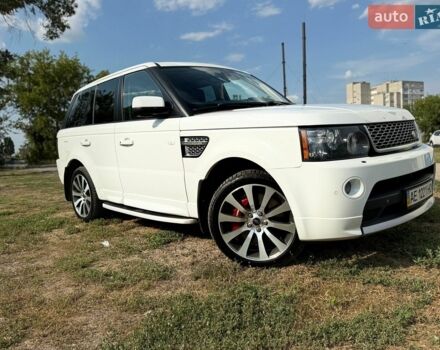 Білий Ленд Ровер Range Rover Sport, об'ємом двигуна 5 л та пробігом 227 тис. км за 12350 $, фото 7 на Automoto.ua