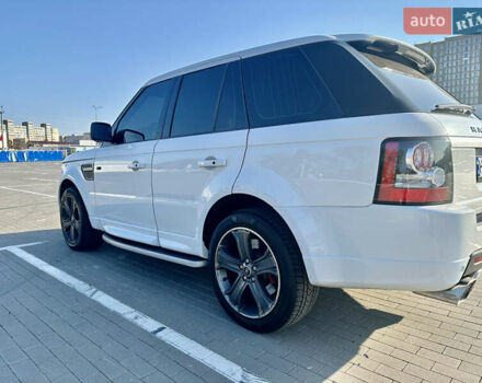 Білий Ленд Ровер Range Rover Sport, об'ємом двигуна 5 л та пробігом 132 тис. км за 18500 $, фото 4 на Automoto.ua