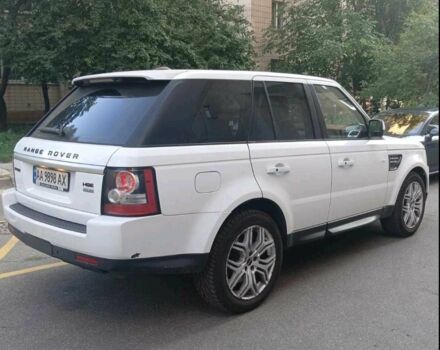 Белый Ленд Ровер Рендж Ровер Спорт, объемом двигателя 3 л и пробегом 217 тыс. км за 19700 $, фото 3 на Automoto.ua