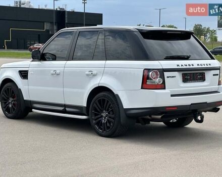 Білий Ленд Ровер Range Rover Sport, об'ємом двигуна 5 л та пробігом 331 тис. км за 12500 $, фото 4 на Automoto.ua