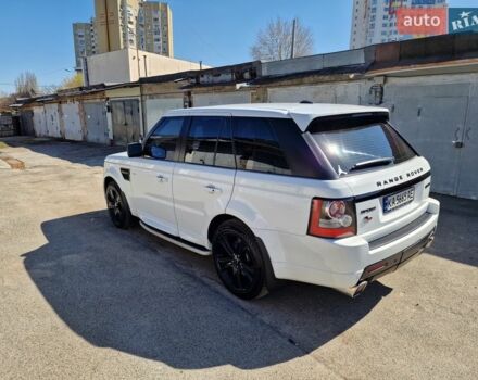 Білий Ленд Ровер Range Rover Sport, об'ємом двигуна 5 л та пробігом 115 тис. км за 23000 $, фото 3 на Automoto.ua