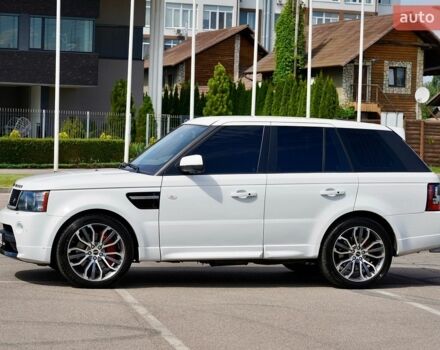 Білий Ленд Ровер Range Rover Sport, об'ємом двигуна 5 л та пробігом 193 тис. км за 17500 $, фото 4 на Automoto.ua