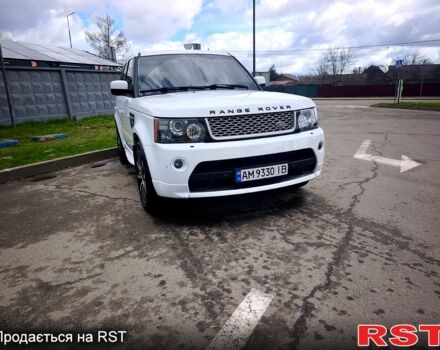 Білий Ленд Ровер Range Rover Sport, об'ємом двигуна 3 л та пробігом 250 тис. км за 14300 $, фото 3 на Automoto.ua